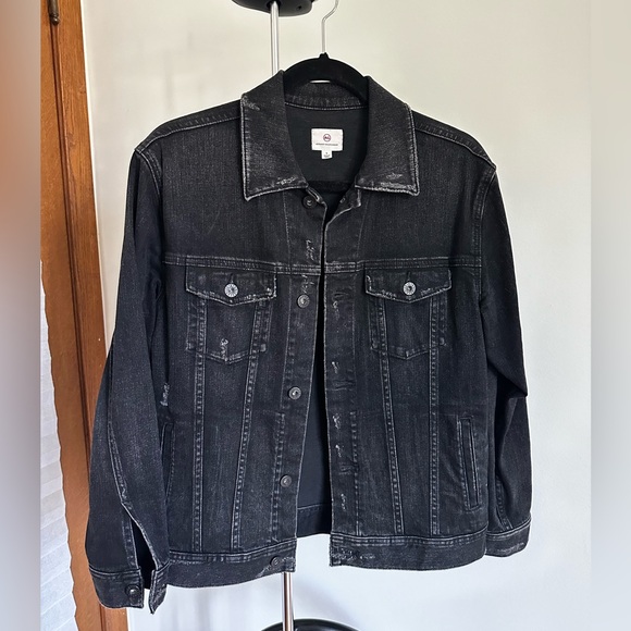 AG Jeans Arlow Vintage Trucker Denim Jacket - Picture 1 of 4